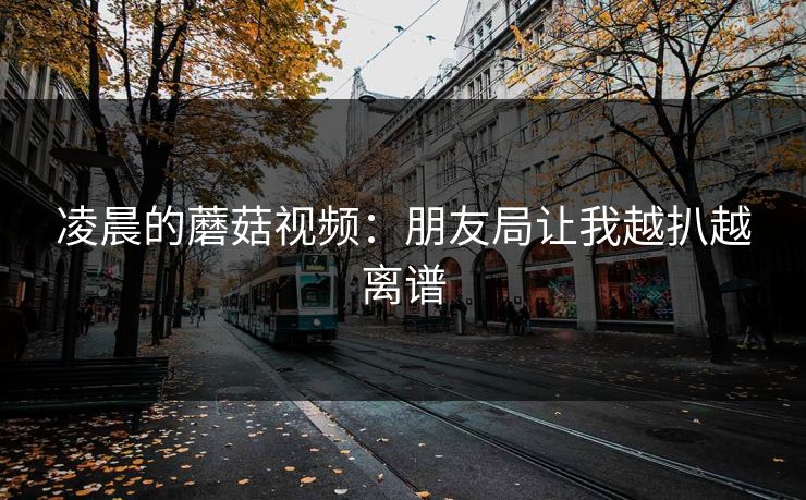 凌晨的蘑菇视频：朋友局让我越扒越离谱
